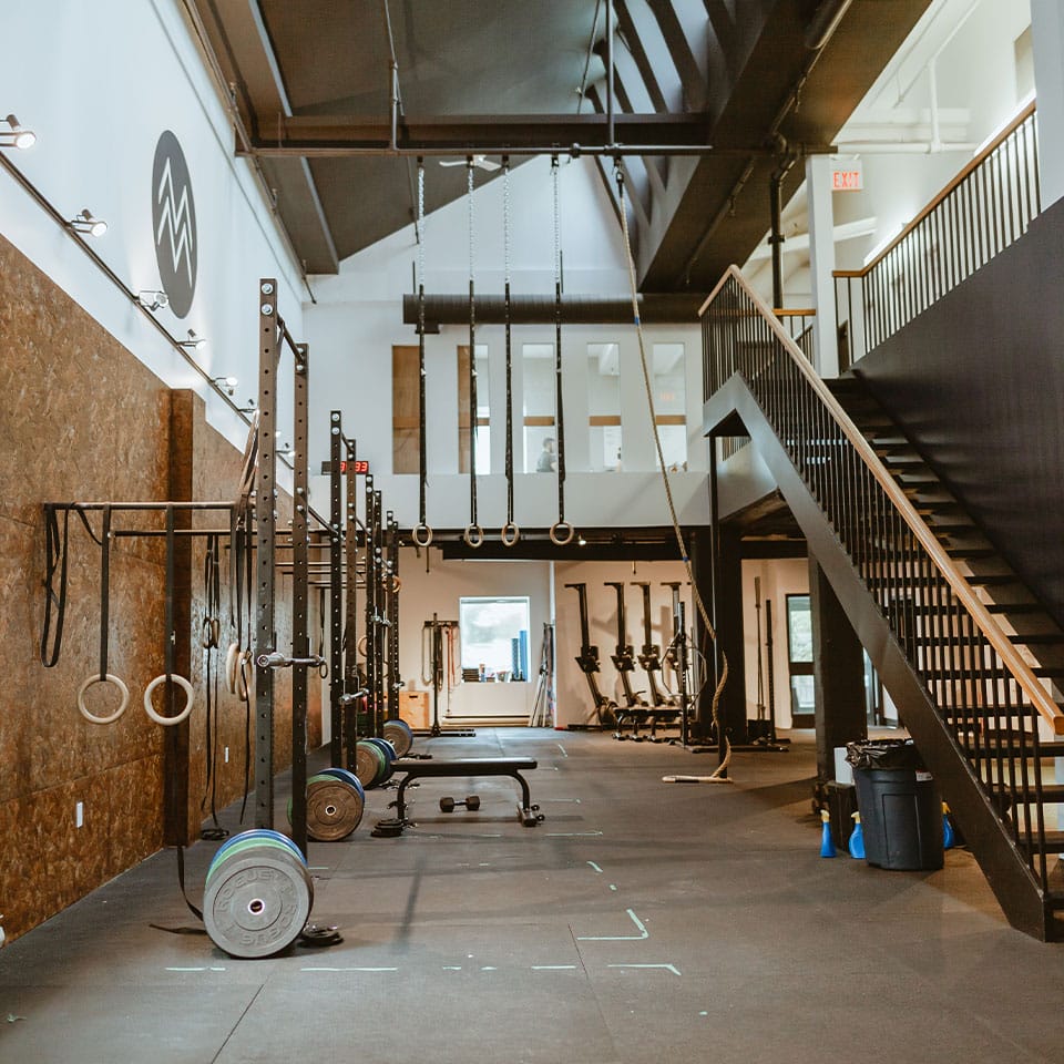 Our gym when empty
